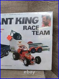 Vtg AMT T567 Grant King Racing Team Ford Truck Trailer Chevy Sprint Car Sealed