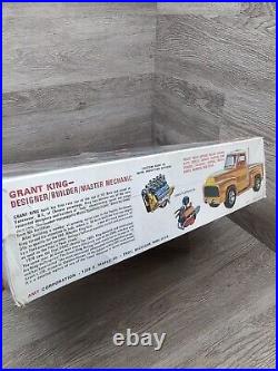 Vtg AMT T567 Grant King Racing Team Ford Truck Trailer Chevy Sprint Car Sealed