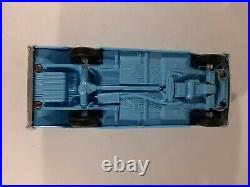 Vtg Blue Chevrolet Nova SS 1965 AMT Model Kit Plastic Car