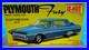 Vtg Johan 1963 Plymouth Fury 1/25 Model Molded in Red