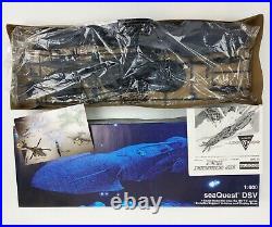 Vtg Lot of 3 Monogram SeaQuest Stinger + AMT Star Trek DS9 Rio Grande Model Kits