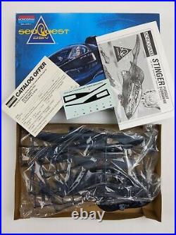 Vtg Lot of 3 Monogram SeaQuest Stinger + AMT Star Trek DS9 Rio Grande Model Kits