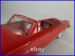 Vtg Red & White AMT Ford Edsel Ranger 1960 Friction Promo Plastic Car
