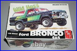 Wild Hoss Ford Bronco 4 X 4 1979 AMT 1/25 Complete & Unstarted